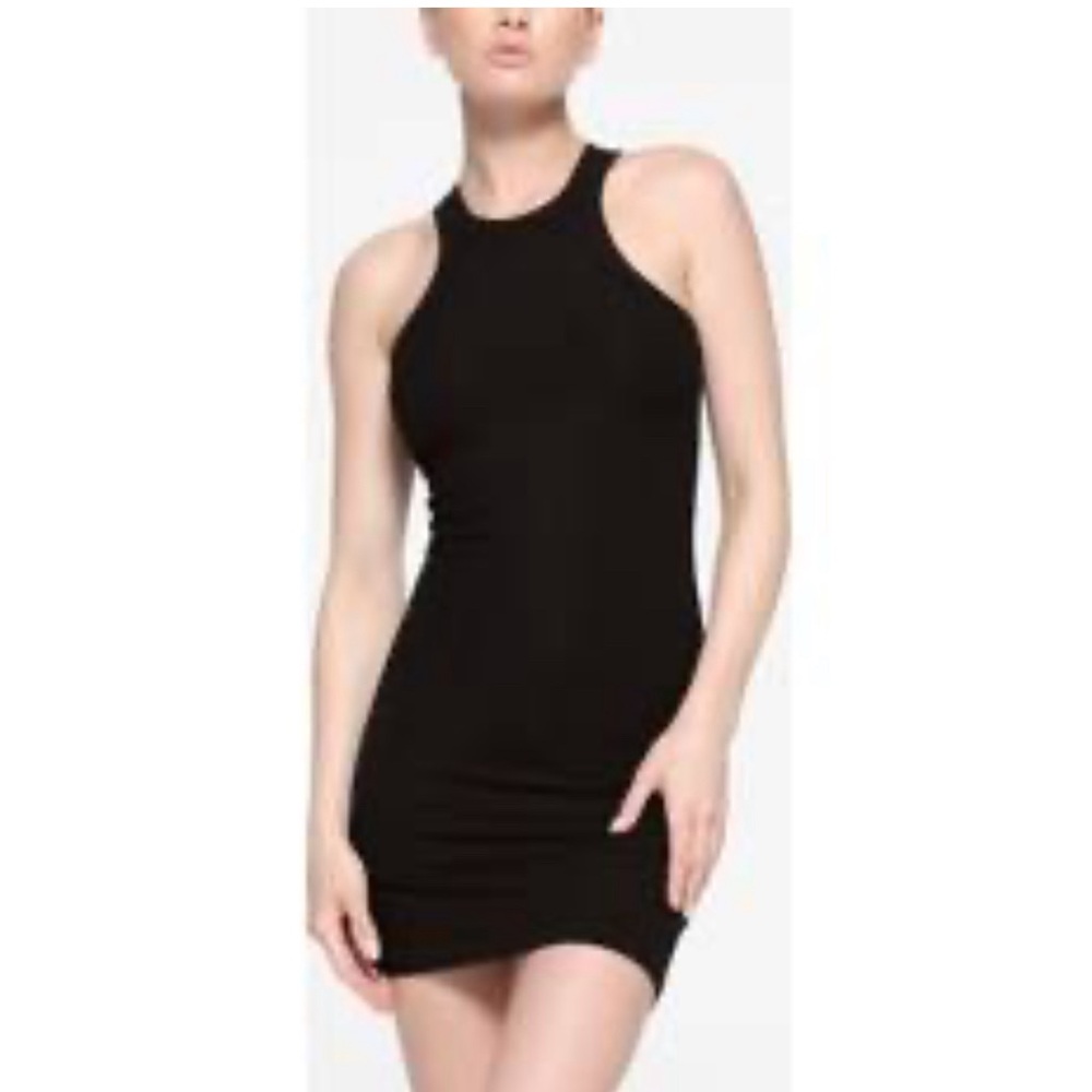 Women’s Skims slip dress with asymmetrical shoulder cut out